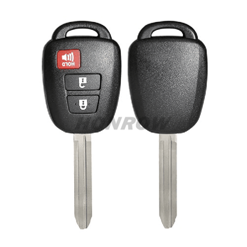 For high quality Toy 2+1 button remote key blank enhanced version