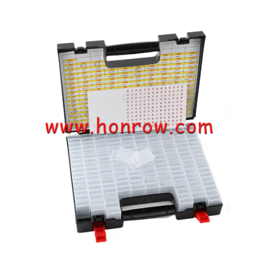 KD Key blade 162 units easy Collecting Box for Car Folding Flip Key Blade 162 Blocks key Blade Storage Box