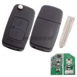 For Chery 2 button  remote key with 434mhz