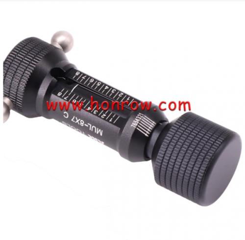 AKK Tool MUL-8X7 C Locksmith Tool MUL-8X7 C :For 8/ 7 Beads Crescent Key Mortise Lock