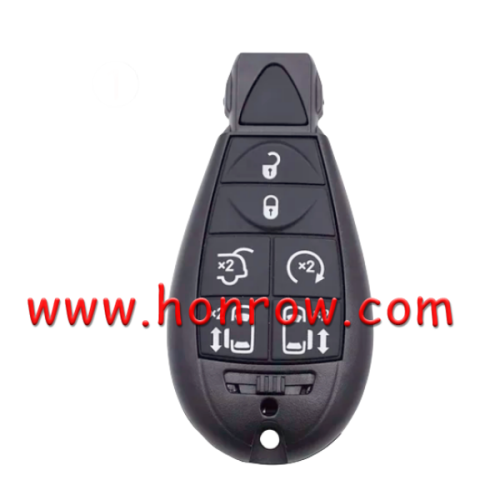 For Chrysler 6 button Car Key Shell For Chrysler Jeep Grand Cherokee Dodge Durango Magnum Ram