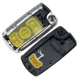 For Hyu 3 button modified flip remote key blank