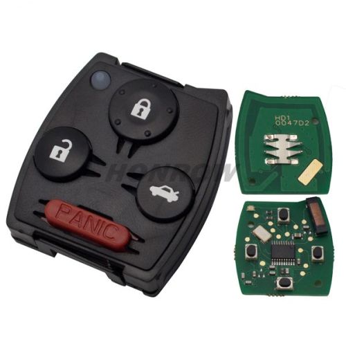 For Ho CRV 3+1 Button remote key with  with electric 46 chip with 313.8MHZ