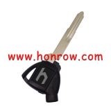 For Suz motorcycle bike key blank with right blade（black）