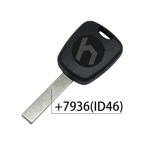 Peu transponder key with 407 key blade with 7936 ( ID46) Chip