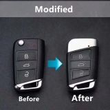 For VW Modified  keyless MQB B8 3 button remote key  with 434mhz