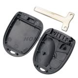 For Chev 1 button remote key blank without Logo