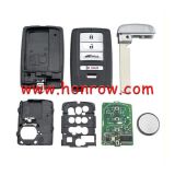For ac 3+1 button Smart Car Key  (SUV) / PCF7953X / HITAG 3 / 47 CHIP / FCCID:KR5V1X