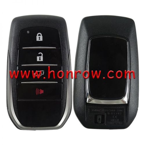 For Lex 3+1button modified smart remote key