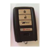 For Original Ho Acura Keyless 3+1 button remote key with 313.8MHZ  (Model: Driver1)