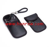 Car Keys Case FOB Signal Blocker Bag RFID Shielding Key Credit Card Bags Organizer for Privacy Protection Size :12 * 8cm