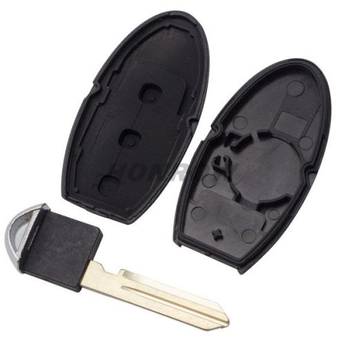 For Nis 3 button remote key blank with smart key