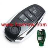 For VW Touareg 3 button  keyless go smart key remote key with PCF7945AC CHIP and 433MHZ PN:7P6959754AE