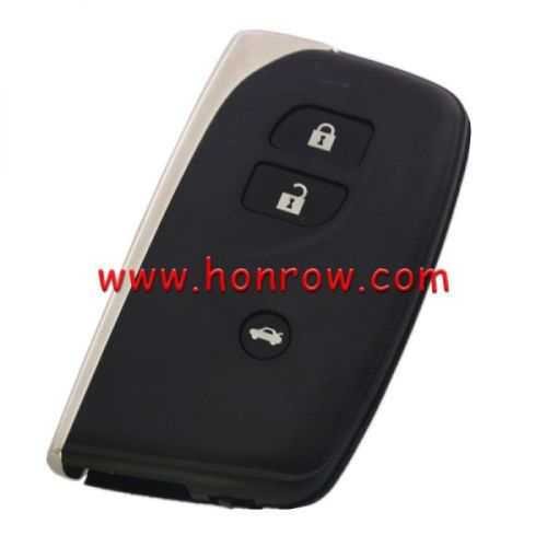 For Lexus 3 Button smart remote key blank TOY12