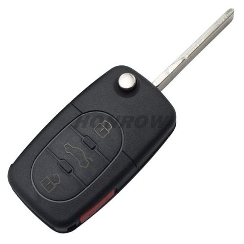 For Au 3+1 button remote key with  big battery the remote control model is 4D0 837 231 P 315MHZ