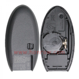 For Nissan 3+1 button remote key blank with emergency blade