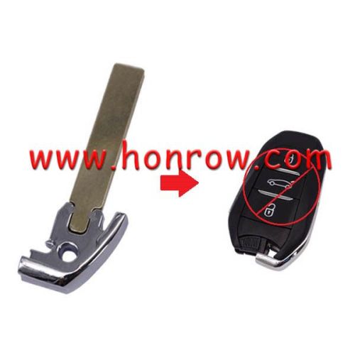 For Cit 3 button remote key HU83 407 blade