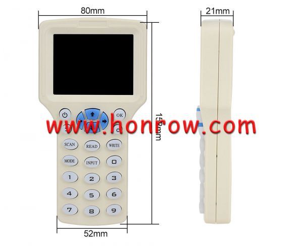 10 IC/ID Frequency RFID Access Control Card Reader NFC Encryption Card Writer UID Chip Duplicator Smart Key Copier