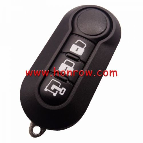 For Fiat 3 button remote key blank