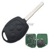 For Ford 3 button Remote key with 4D63 chip and 433MHZ