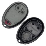 For Bu 2+1 button remote key blank With Battery Place