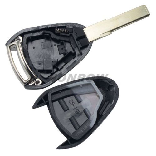 For Por 2 button  remote key blank
