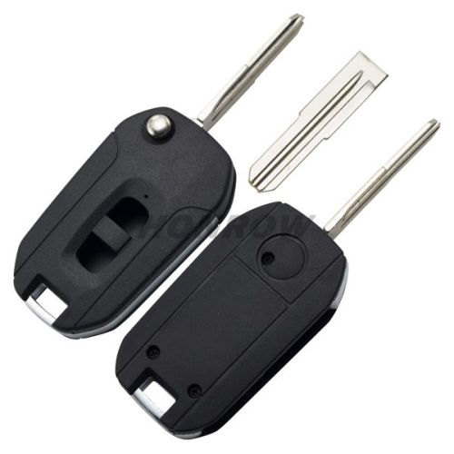 For Chev 2 button flip remote key blank