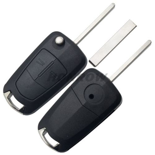 For Opel 2 button flip remote key blank