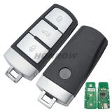 For VW Magotan 3  button remote key with ID48 chip before 2010 year 433Mhz 3C0959752BA