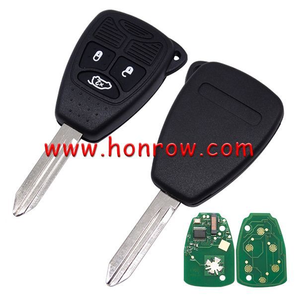 For Chrysler 3 button remote key with 315Mhz Two model FCCID-M3N5WY72XX (2004-2007)  FCCID:OHT692427AA (2006-2010) for you can choose