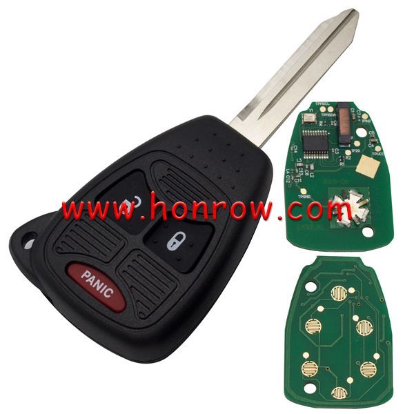 For Chrysler 2+1 button remote key with 315Mhz Two model FCCID-M3N5WY72XX (2004-2007)  FCCID:OHT692427AA (2006-2010) for you can choose