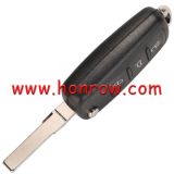 For VW MQB keyless 3B flip remote key with ID48 chip-434mhz ASK model FCCID: 5K0837202BR