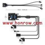 GODIAG Test Platform KEY Pro Adapter for BMW FEM/ BDC Programming with OBD2 to OBD25 Cable