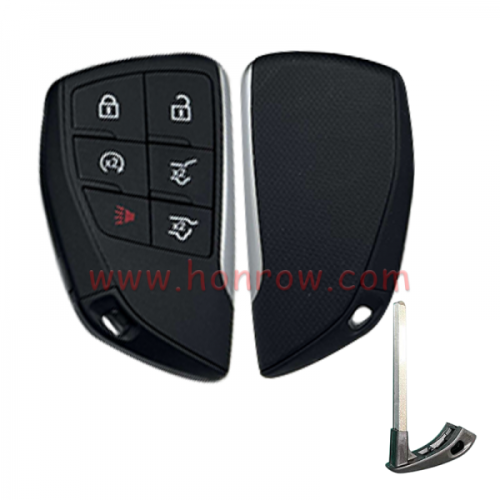 For Chevrolet 5+1 button smart remote key blank