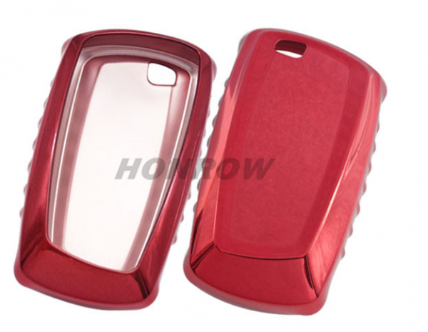 For BMW TPU protective key case red color
