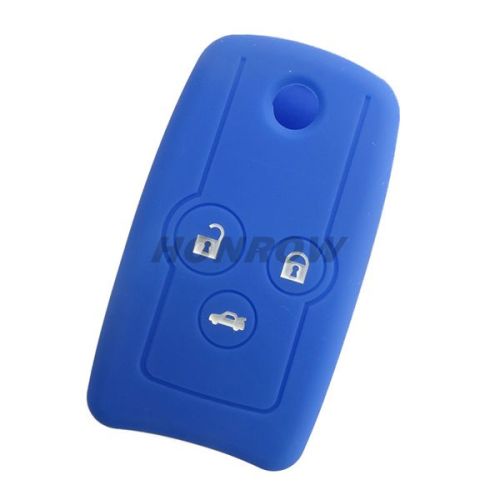 For Honda 3 button Silicone case (Blue color) (MOQ:50pcs)