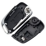 For Cit 2 button modified flip remote key blank with VA2 307 Blade -- With battery place (No Logo)