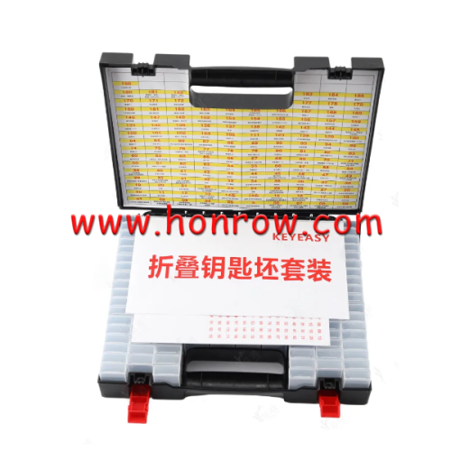 KD Key blade 162 units easy Collecting Box for Car Folding Flip Key Blade 162 Blocks key Blade Storage Box