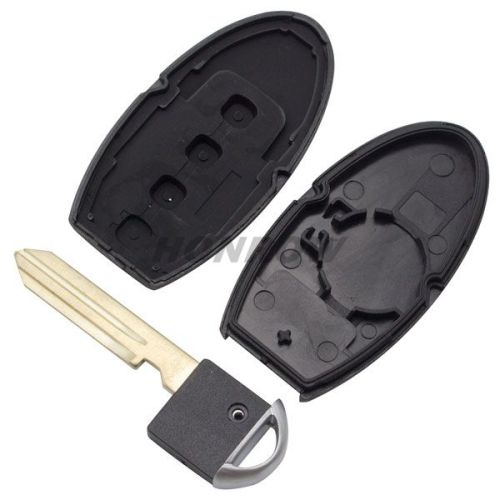 For Nis 3+1 button remote key blank with smart key