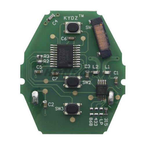 For BMW 5 Series CAS2 systerm 3 button  remote control with 315mhz PCF7942chips