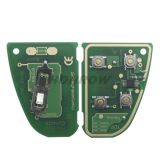 For Jag 4 button remote key with 433Mhz with 4D60 glass chip