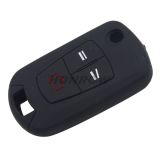 For Opel 3 button Silicone case (black color) MOQ:5PC