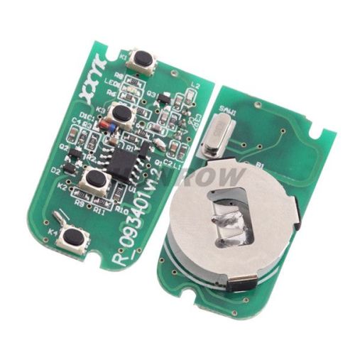 For Ford  style face to face remote 3+1 button with 315mhz / 434mhz, please choose the frequency