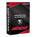 Airbag Reset License Software for OBDSTAR X300 Classic G3 /keymaster G3 Battery Reset (MVBM)/Airbag Reset/SAS Reset