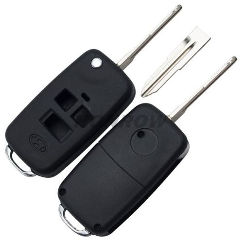 For Hyu 3 button modified flip remote key blank