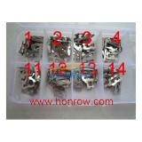 For VW lock small parts Valve it contains 1,2,3,4,11,12,13,14 Each part has 20pcs