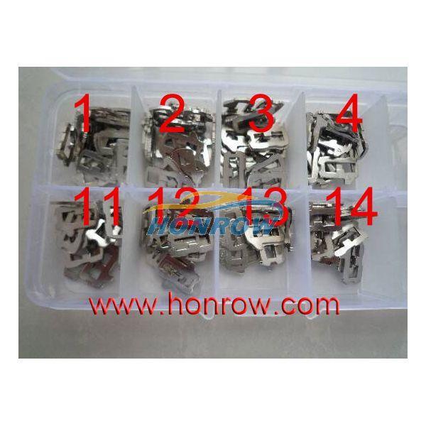 For VW lock small parts Valve it contains 1,2,3,4,11,12,13,14 Each part has 20pcs