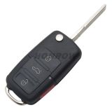 For VW remotekey with 3+1 button 315MHZ  ID48 chips 1JO959753AM