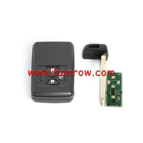 For Toyota 3 button Smart Key with 433.92MHz ASK Board No.:0780  ID71 CHIP: P1=94