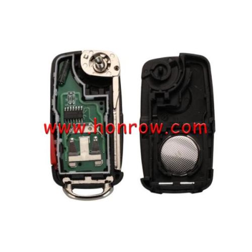 For VW 4+1 button remote key with 434Mhz ID48 chip  FCCID:7N0837202K